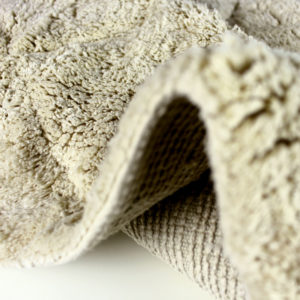 natural tappeto bagno biologico due misure dettaglio