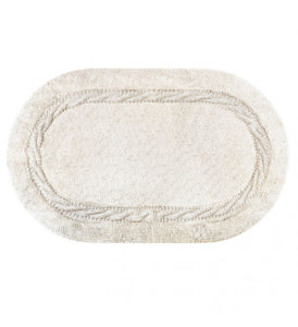 LAGUNA tappeto da bagno 100% cotone varie misure e vari colori - Malva LAGUNA Tappeto Da Bagno 100% Cotone BIANCO